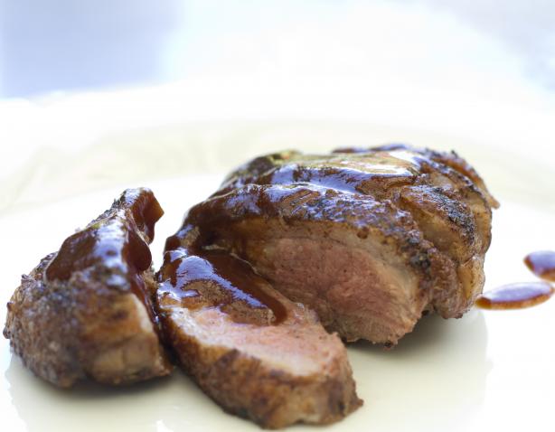 grilled asian duck breasts. Photo by Peter J