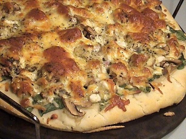 Spinach Feta Pizza (6 WW points). Photo by Lori Mama