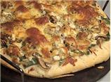 Spinach Feta Pizza (6 WW points)