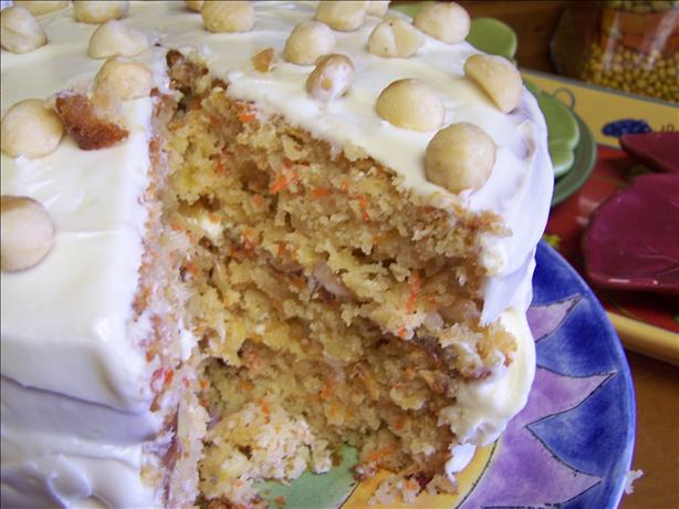 Tropical Carrot Cake with Coconut Cream Frosting. Photo by Sherrybeth