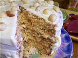 Tropical Carrot Cake with Coconut Cream Frosting