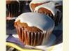 Gingerbread Muffins with Lemon Glaze. Recipe by Bev
