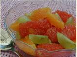 Orange, Grapefruit and Grape Compote
