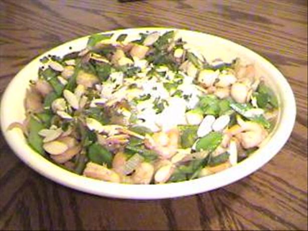 Gingered Scallop, Shrimp & Snow Peas. Photo by Mama's Kitchen (Hope)