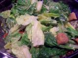 Caesar Salad-No Anchovies, No Eggs. Photo by HeatherFeather