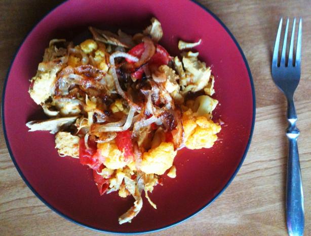 Cauliflower and Tomato Curry. Photo by Nourishing My Life