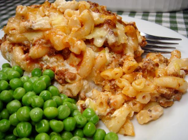 Hamburger-Noodle Casserole. Photo by Lori Mama