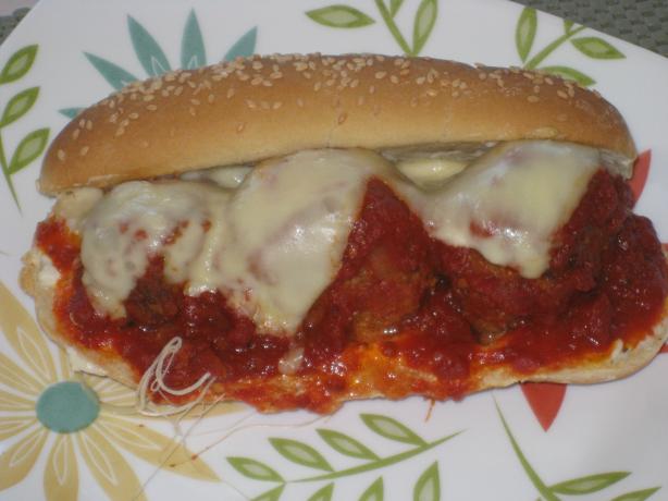 Divine Meatball Sandwiches. Photo by FrenchBunny