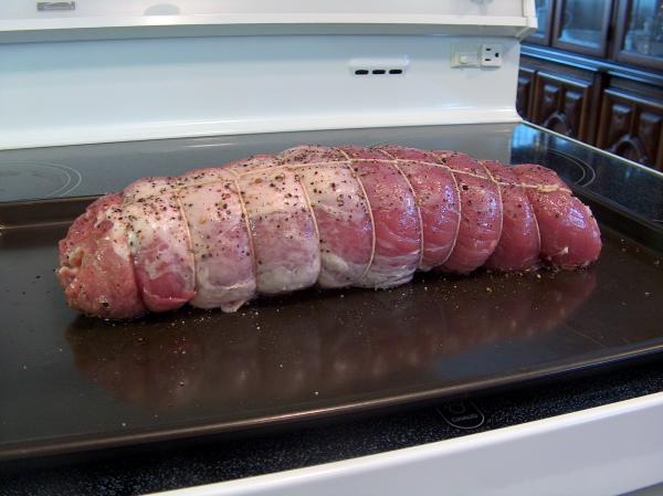 Herb-Stuffed Pork Tenderloin. Photo by DeeDee