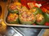 Stuffed Bell Peppers. Recipe by Theresa P