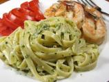 Fettuccine With Pesto Sauce