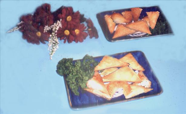 Tiropitakia (Little Cheese Pies). Photo by Bergy