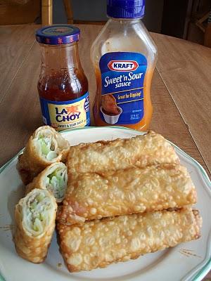 Egg Rolls. Photo by Domestic Goddess