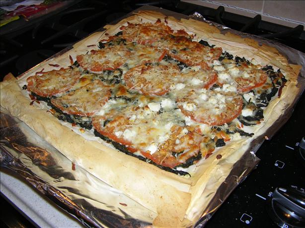 Greek Phyllo Pizza. Photo by Tiffiny #2