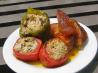 Yemista (Greek Stuffed Tomatoes and Peppers)