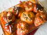 Yemista (Greek Stuffed Tomatoes and Peppers). Recipe by evelyn/athens