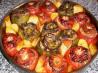 Yemista (Greek Stuffed Tomatoes and Peppers)