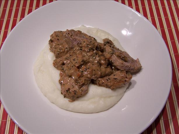 Pork Tenderloin with Creamy Herb Sauce. Photo by Columbus Foodie