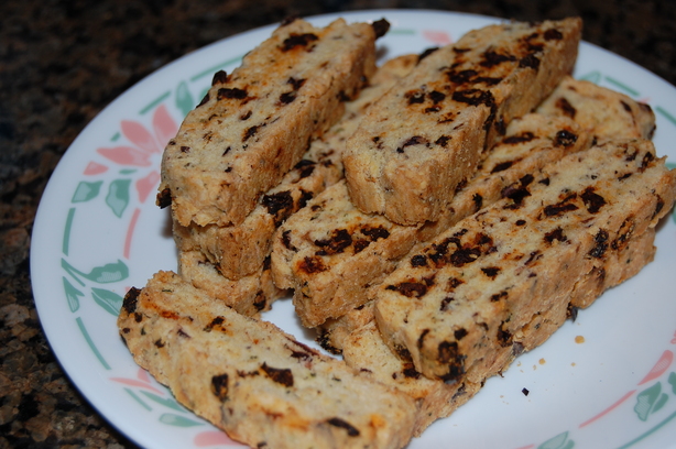 Savoury Mediterranean Biscotti. Photo by mikey & ev