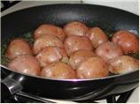 New Potatoes With Herbes De Provence, Lemon and Coarse Salt. Photo by Lennie