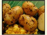 New Potatoes With Herbes De Provence, Lemon and Coarse Salt