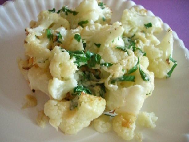 Roasted Parmesan Garlic Cauliflower. Photo by Chef*Lee