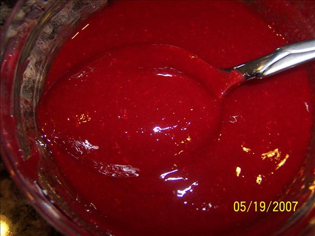 Raspberry Coulis. Photo by Mommy Diva