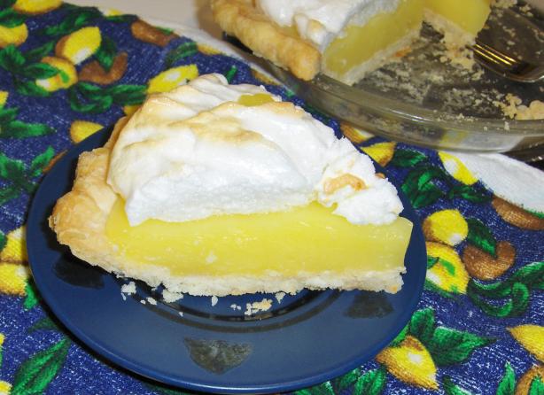 Lemon Meringue Pie (9-Inch). Photo by Elly in Canada