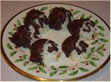 Chocolate Dipped Coconut Macaroons