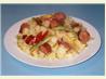 Smoked Sausage, Taters, Peppers and Onions Country Style