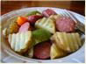 Smoked Sausage, Taters, Peppers and Onions Country Style