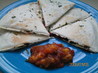 Cheese Spinach Quesadillas