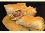 Lahanodolmathes (Greek Cabbage Rolls)