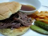 French Dip Roast Beef Sandwiches