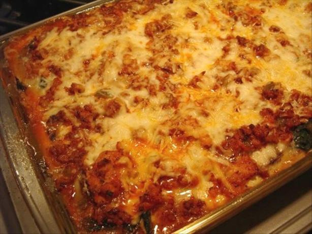 "you'll Never Miss the Noodles" Lasagna. Photo by dojemi