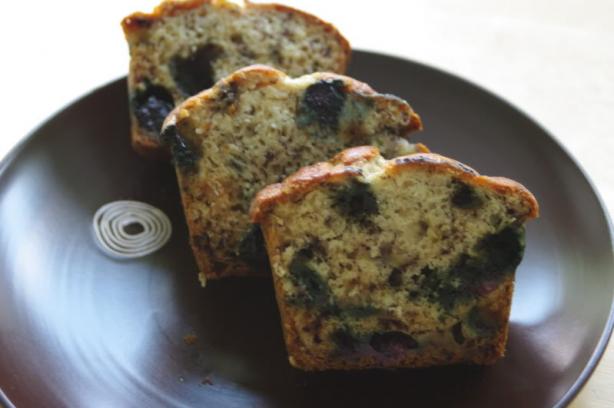 Banana Blueberry Mini Loaves. Photo by Redsie