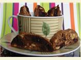 Chocolate Biscotti  (No Butter)