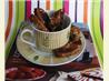 Chocolate Biscotti  (No Butter)