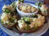 Broccoli and Shrimp Stuffed Potatoes