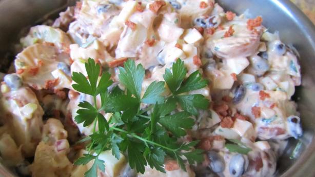 Potato Salad With Chipotle Peppers(A Man's Salad). Photo by Rita~