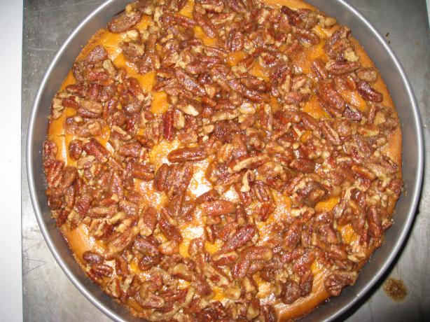Pumpkin-Pecan Cheesecake. Photo by Chef #1463584