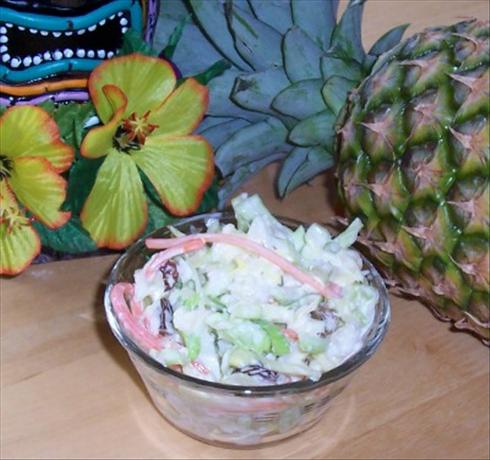 Hawaiian Coleslaw. Photo by Pvt Amys Mom
