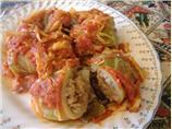 Sweet and Sour Cabbage Rolls With Sauerkraut