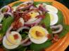 Spinach Salad. Recipe by Johnna Seaward