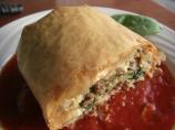 Greek Ground Beef Roll