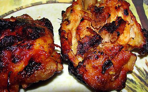 Beer Barbecued Chicken. Photo by diner524