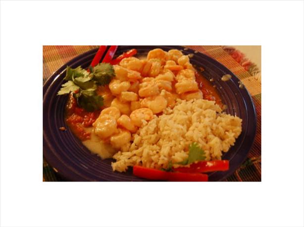 Caribbean Shrimp in Lime Sauce, Flambeed With Rum. Photo by Queen Dragon Mom