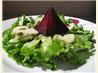 Roasted Beet, Pistachio and Pear Salad