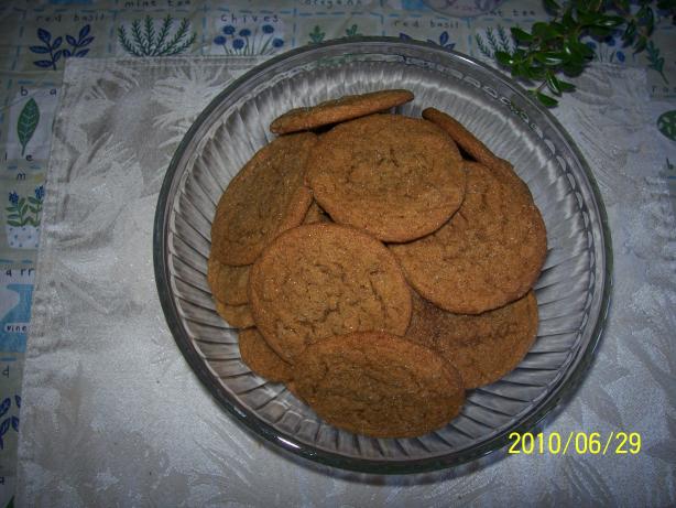 Moxie's Crystallized Ginger Cookies. Photo by Grammabobbie