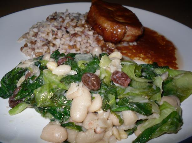 Sauteed Escarole. Photo by Oliver & Fischer's Mommy